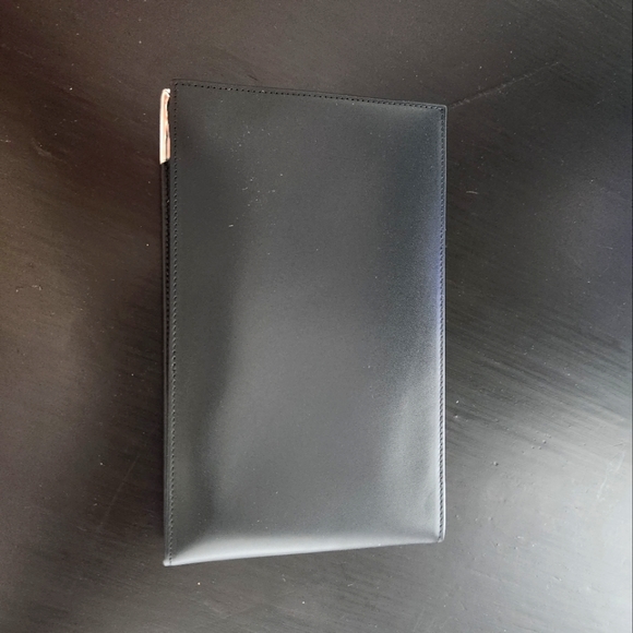 Sillems Leather Check Book Cover - Picture 3 of 6